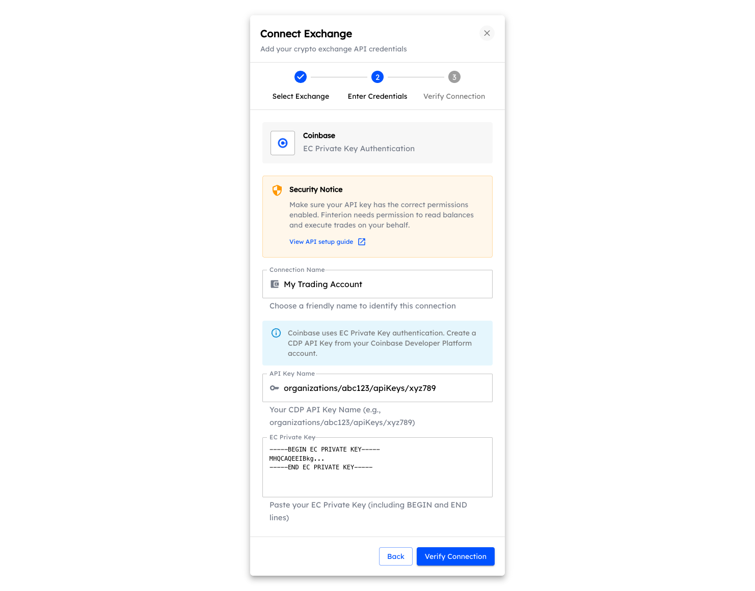 Alternative credentials
